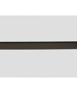 Brede plafondbalk zwart los 100 cm